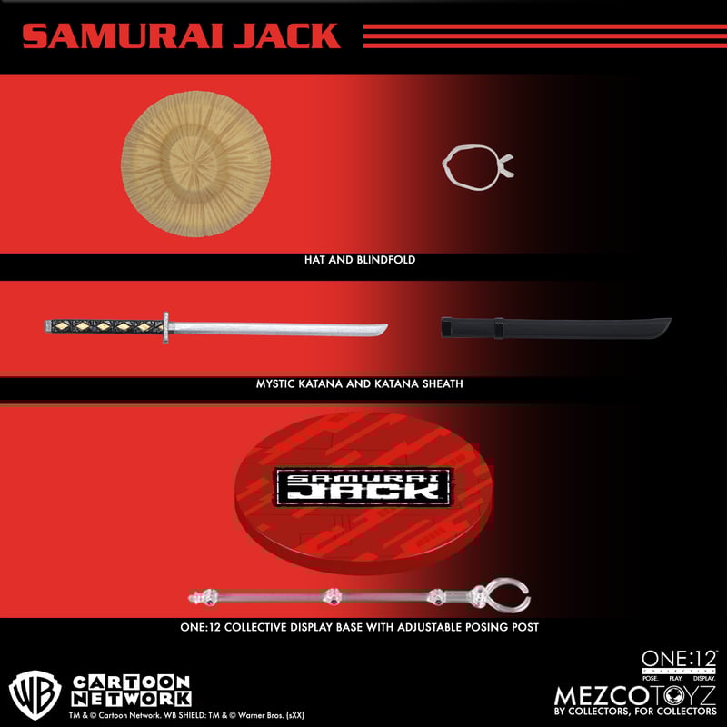 PRE-ORDER Mezco - One:12 Collective - Samurai Jack