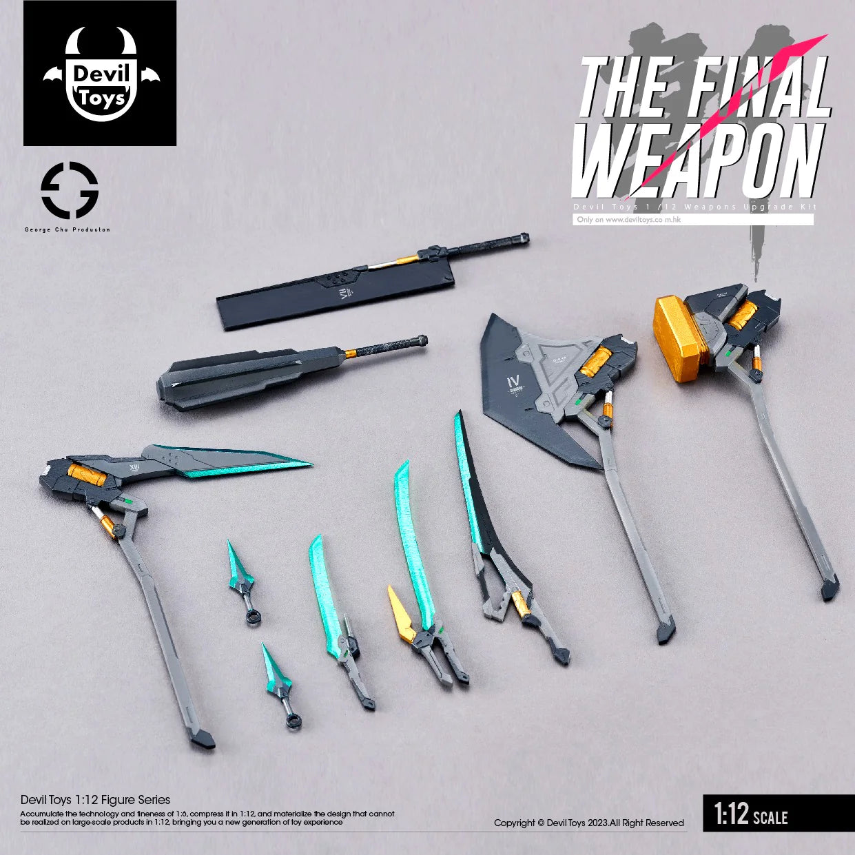 PRE-ORDER Devil Toys - Weapon Upgrade Kit Vol.1 1/12