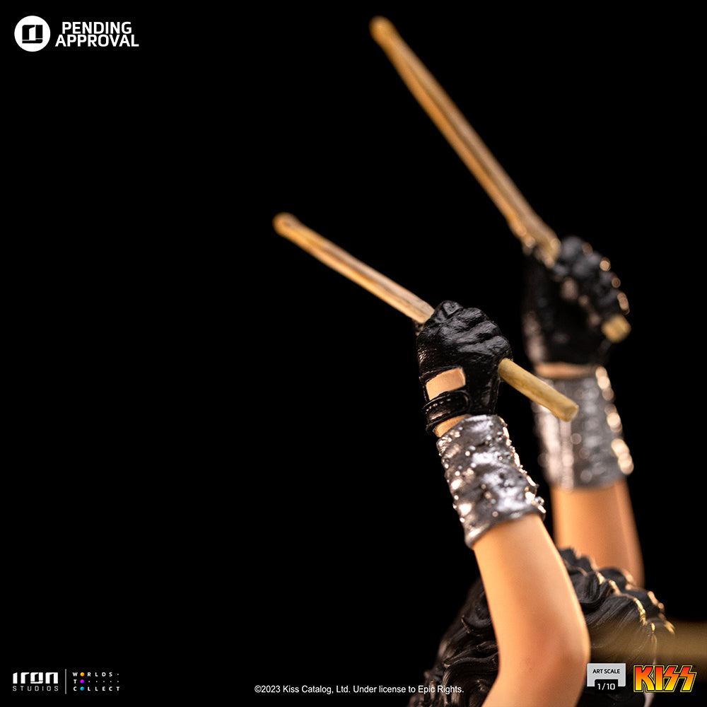 PRE-ORDER Iron Studios - Art Scale - Kiss - Peter Criss 1/10