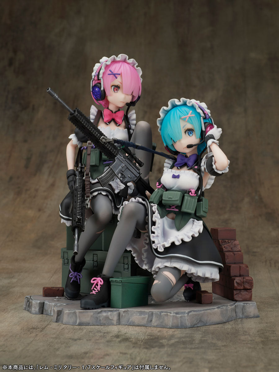 PRE-ORDER FuRyu - Re:ZERO -Starting Life in Another World- - Ram: Military Ver. 1/7