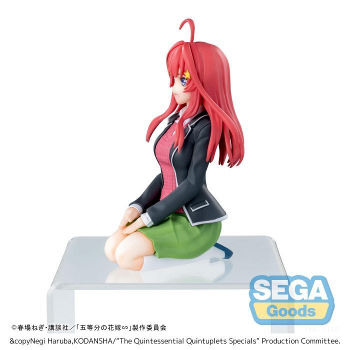 PRE-ORDER Sega - The Quintessential Quintuplets PM Perching Figure - Itsuki Nakano