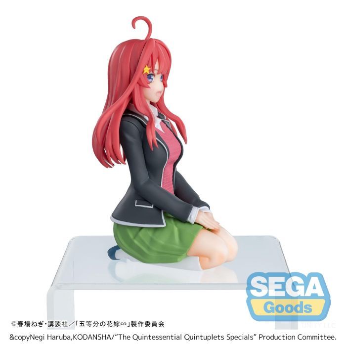 PRE-ORDER Sega - The Quintessential Quintuplets PM Perching Figure - Itsuki Nakano