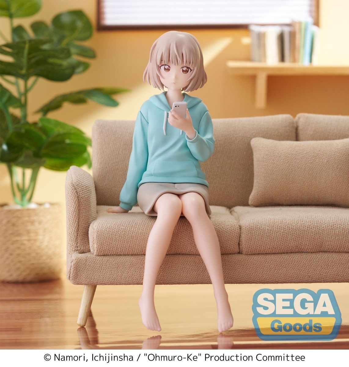 PRE-ORDER Sega - Oomuro-ke: Dear Friends PM Perching Figure - Nadeshiko Oomuro
