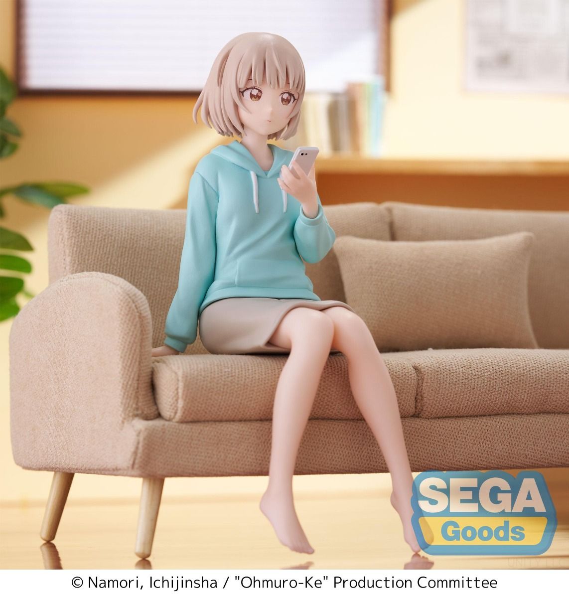 PRE-ORDER Sega - Oomuro-ke: Dear Friends PM Perching Figure - Nadeshiko Oomuro