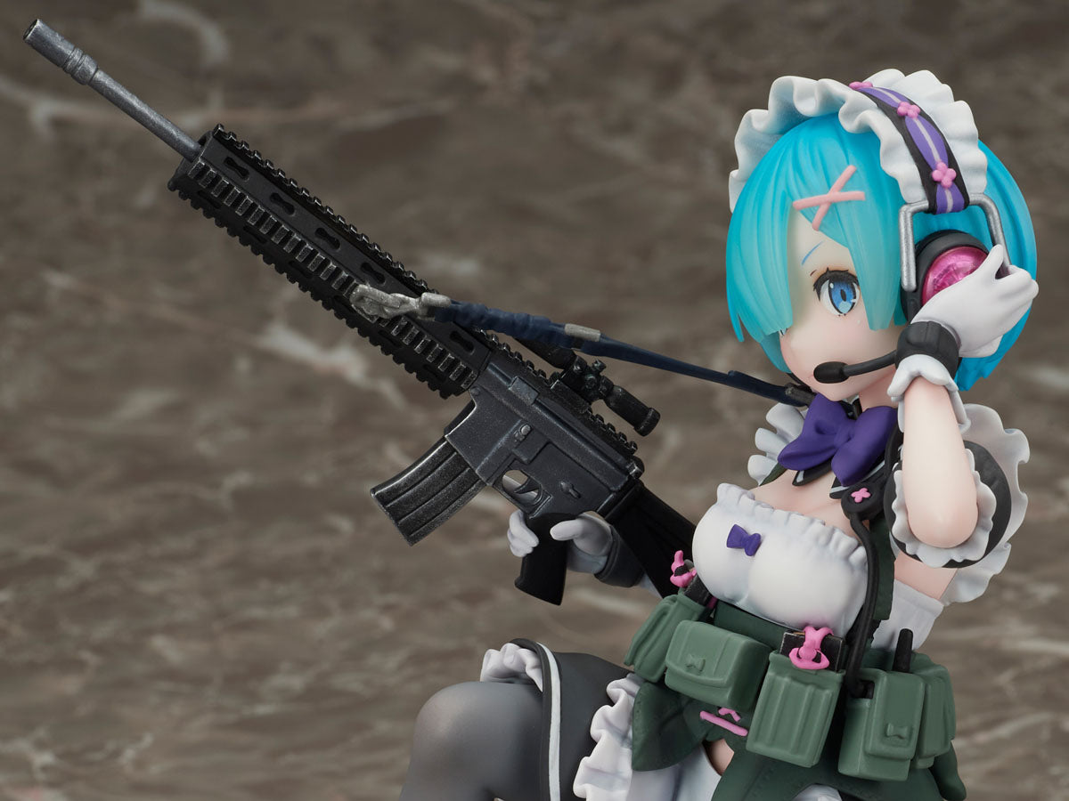 PRE-ORDER FuRyu - Re:ZERO -Starting Life in Another World- - Rem: Military Ver. 1/7
