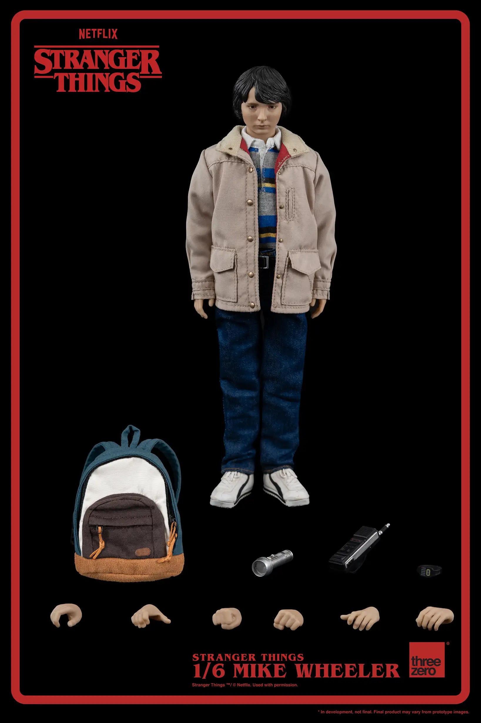 PRE-ORDER threezero - Stranger Things - Mike Wheeler 1/6