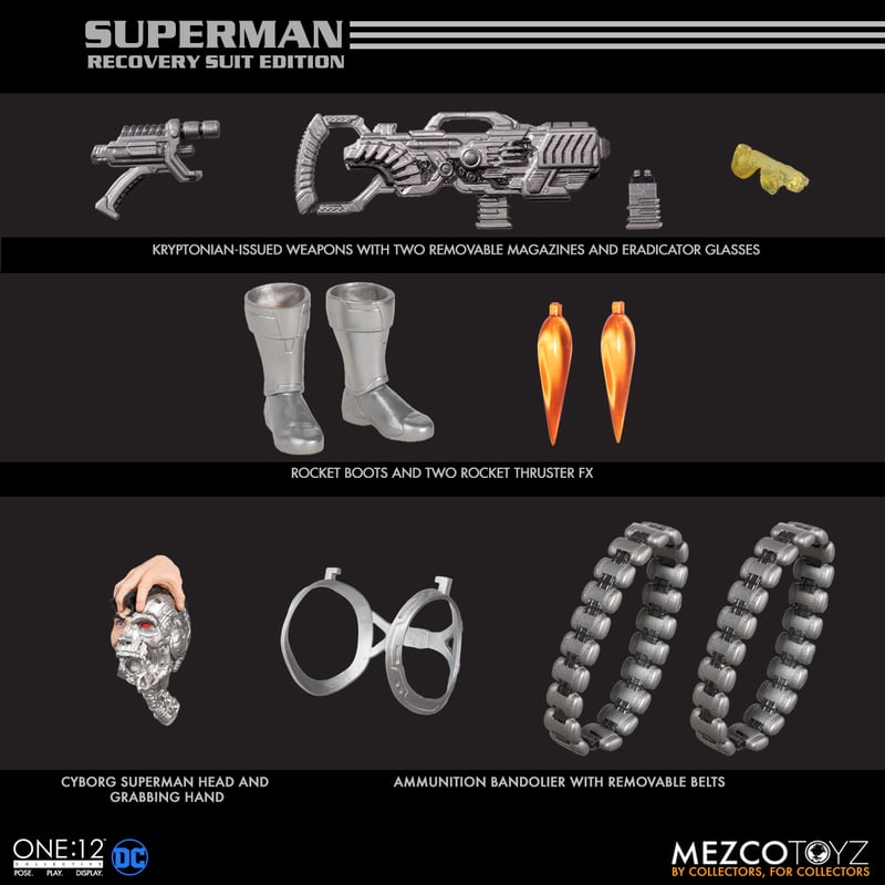 PRE-ORDER One: 12 Collective - DC Comics - Superman: Recovery Suit Edition