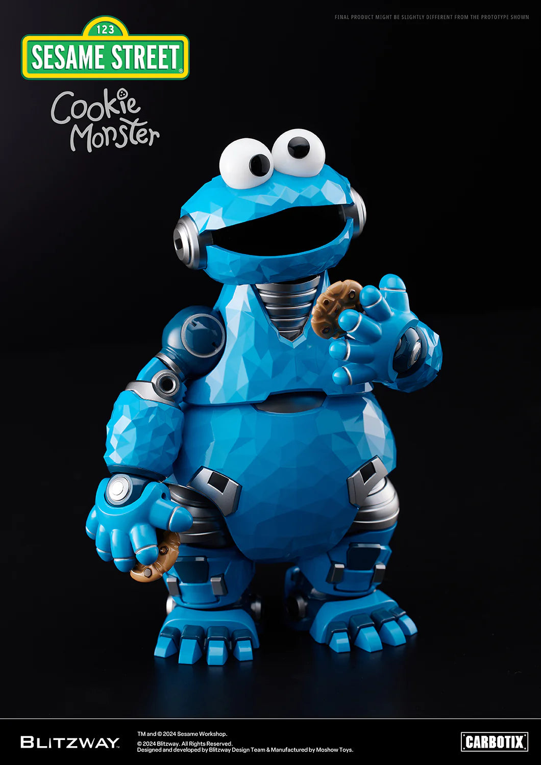 PRE-ORDER Blitzway - CARBOTIX - Sesame Street - Cookie Monster