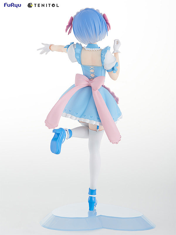 PRE-ORDER FuRyu - TENITOL - Re:ZERO -Starting Life in Another World- - Yumekawa Maid Rem & Ram: Set With Bonus