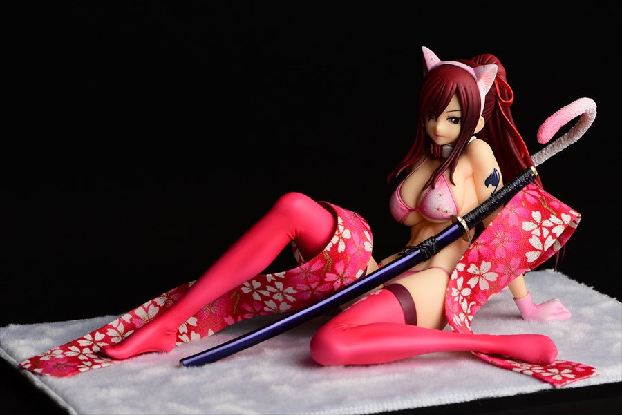 PRE-ORDER Orcatoys - Fairy Tail - Erza Scarlet: Cherry blossom Cat Gravure_Style 1/6