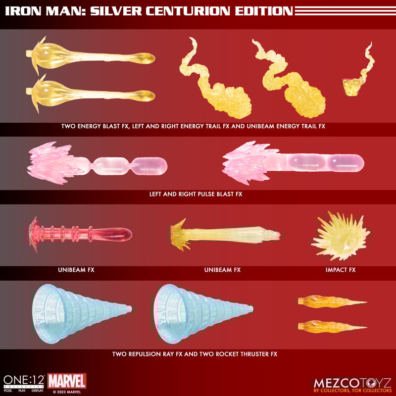PRE-ORDER One: 12 Collective - Marvel - Iron Man: Silver Centurion