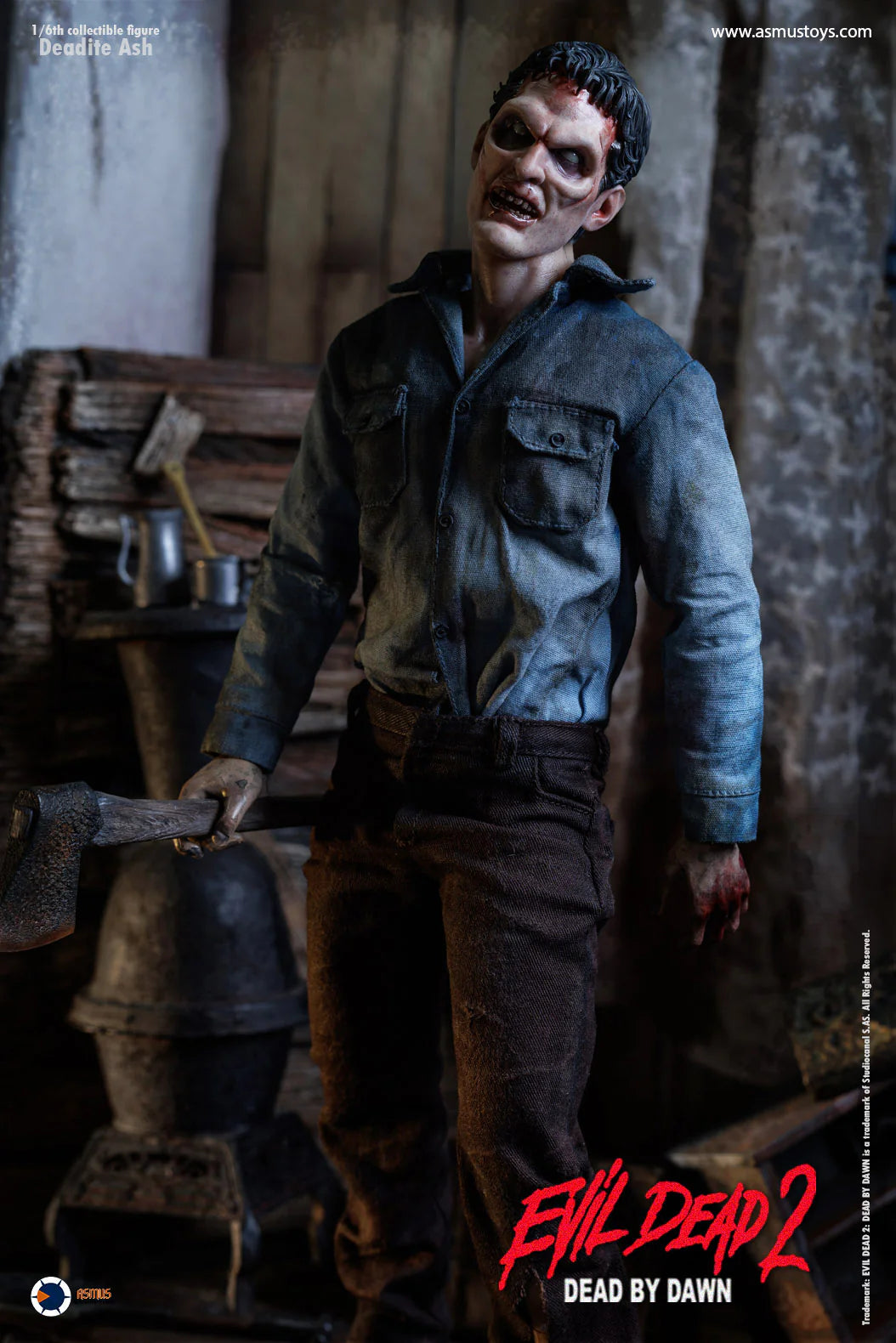 PRE-ORDER Asmus Toys - Evil Dead 2 - Deadite Ash 1/6