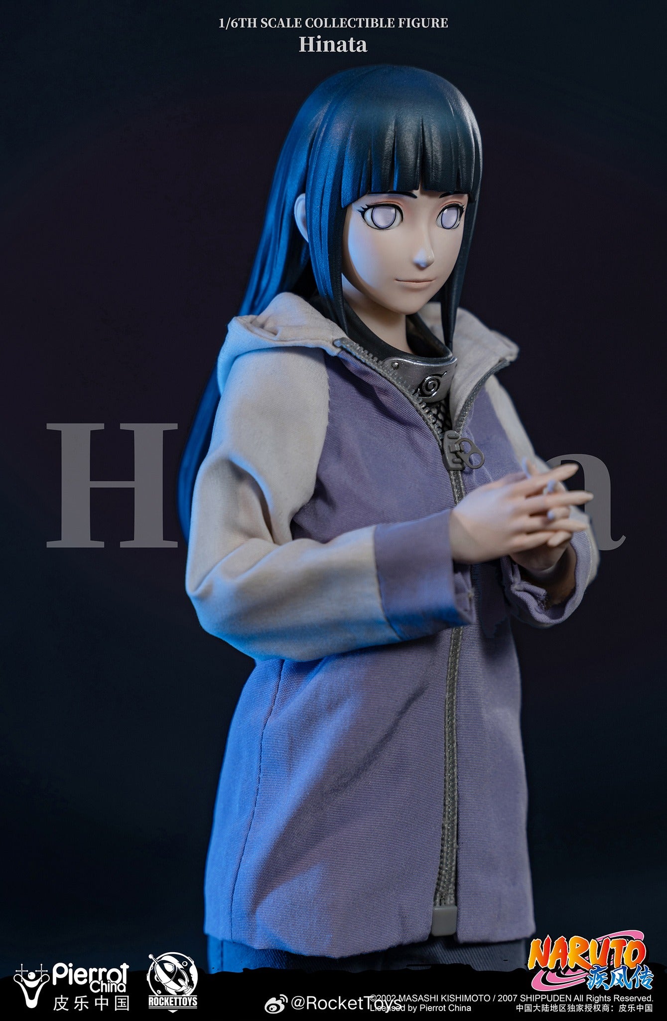 PRE-ORDER Rockettoys - Naruto Shippuden - Hinata Hyuga 1/6