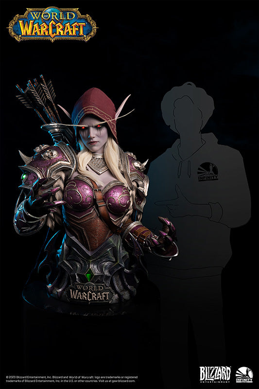 PRE-ORDER Infinity Studio - World of Warcraft - Sylvanas Windrunner Life Size Bust