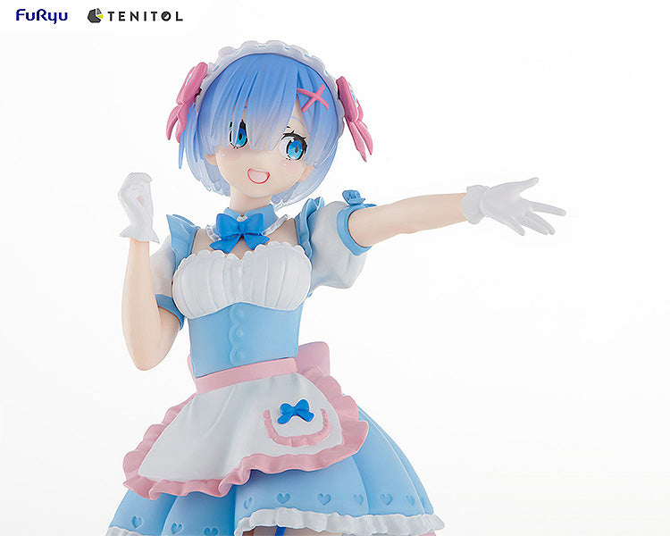 PRE-ORDER FuRyu - TENITOL - Re:ZERO -Starting Life in Another World- - Yumekawa Maid Rem & Ram: Set With Bonus
