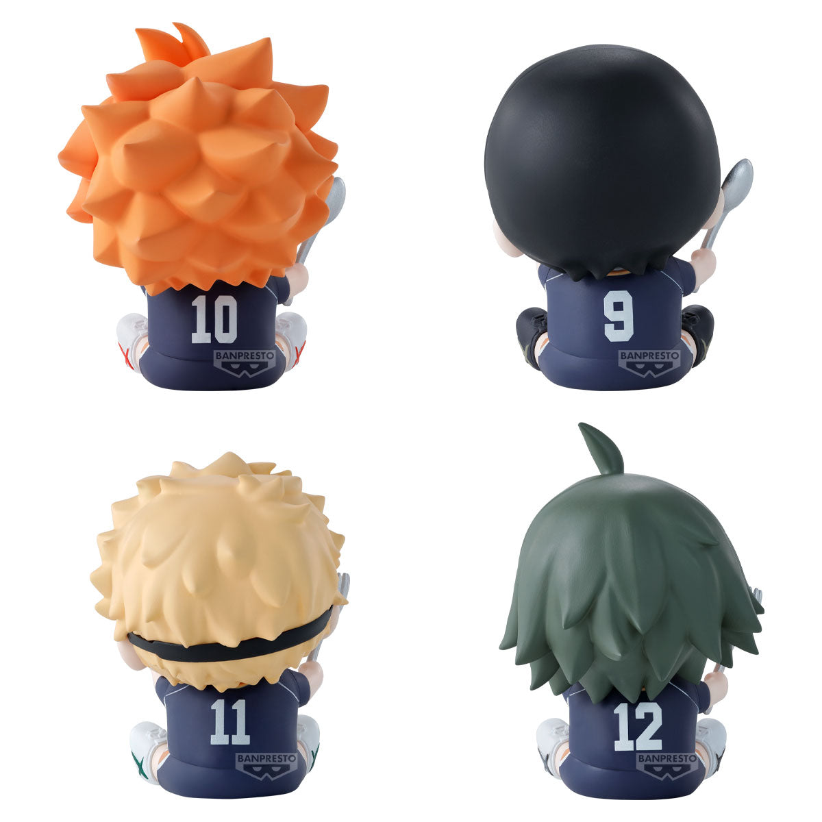 PRE-ORDER Banpresto - Haikyu!! - Happy Figure Collection Vol. 1 [Set of 4]