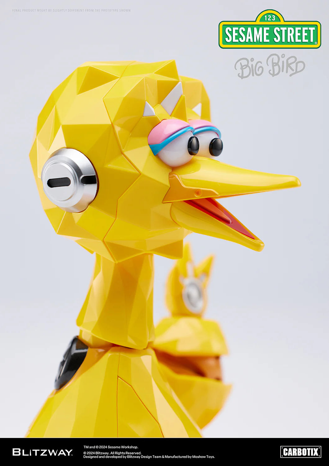 PRE-ORDER Blitzway - CARBOTIX - Sesame Street - Big Bird