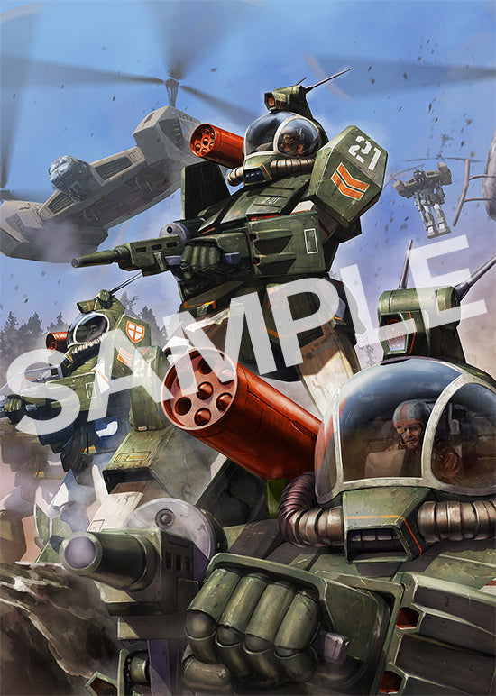 PRE-ORDER Max Factory - COMBAT ARMORS MAX02 - Fang of the Sun Dougram - Soltic H8 Roundfacer 1/72 [2nd Release]
