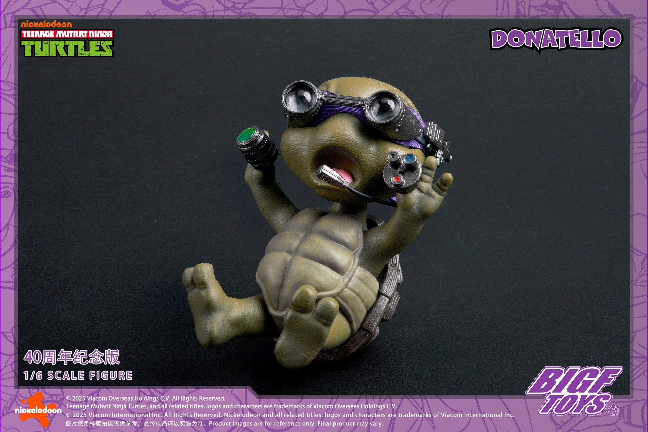 PRE-ORDER BIGFTOYS - TMNT - Donatello: 40th Anniversary Edition 1/6