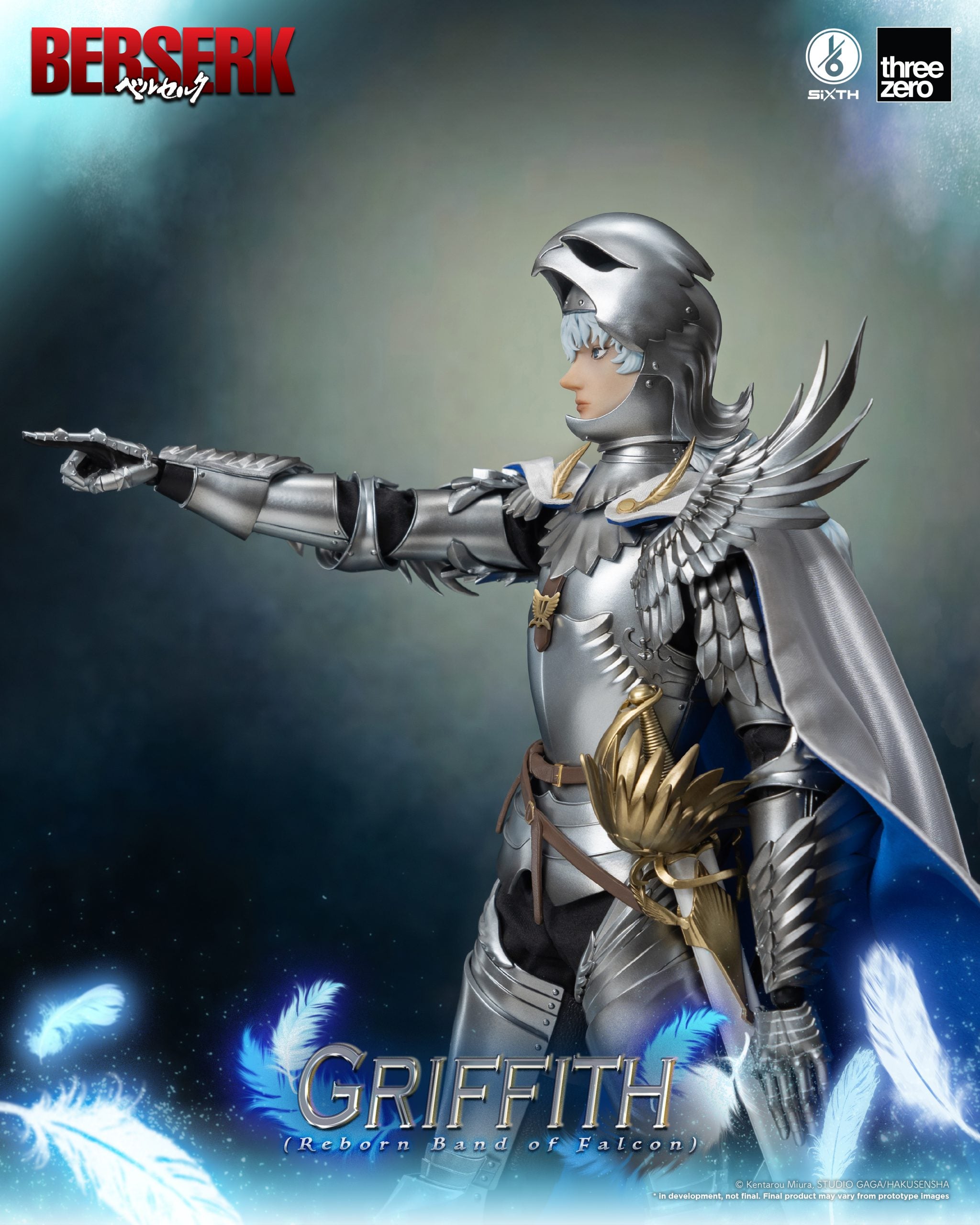 PRE-ORDER threezero - BERSERK - Griffith: Reborn Band of Falcon 1/6