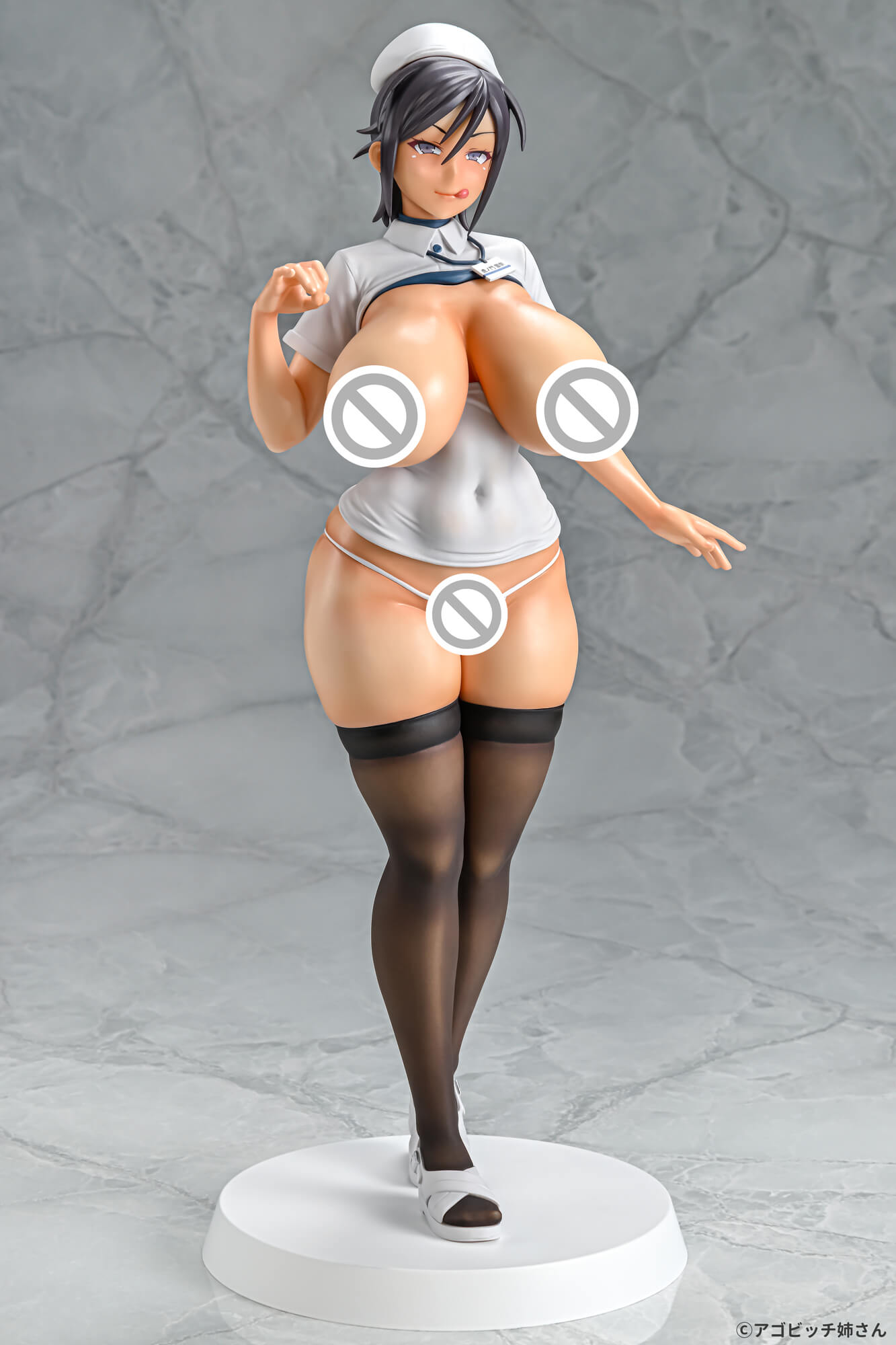 PRE-ORDER Q-six - Moshimo Onanie no Kaigo wo Shitekureru Nurse-san ga Itara...? - Yukina Toranomon: Suntanned Ver. 1/6