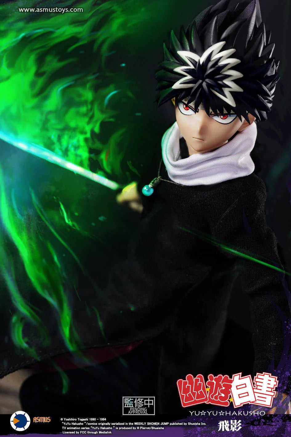 PRE-ORDER Asmus Toys - Yu Yu Hakusho - Hiei 1/6