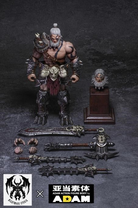 PRE-ORDER Nightmare Studio - Barbarian Berserker 1/12