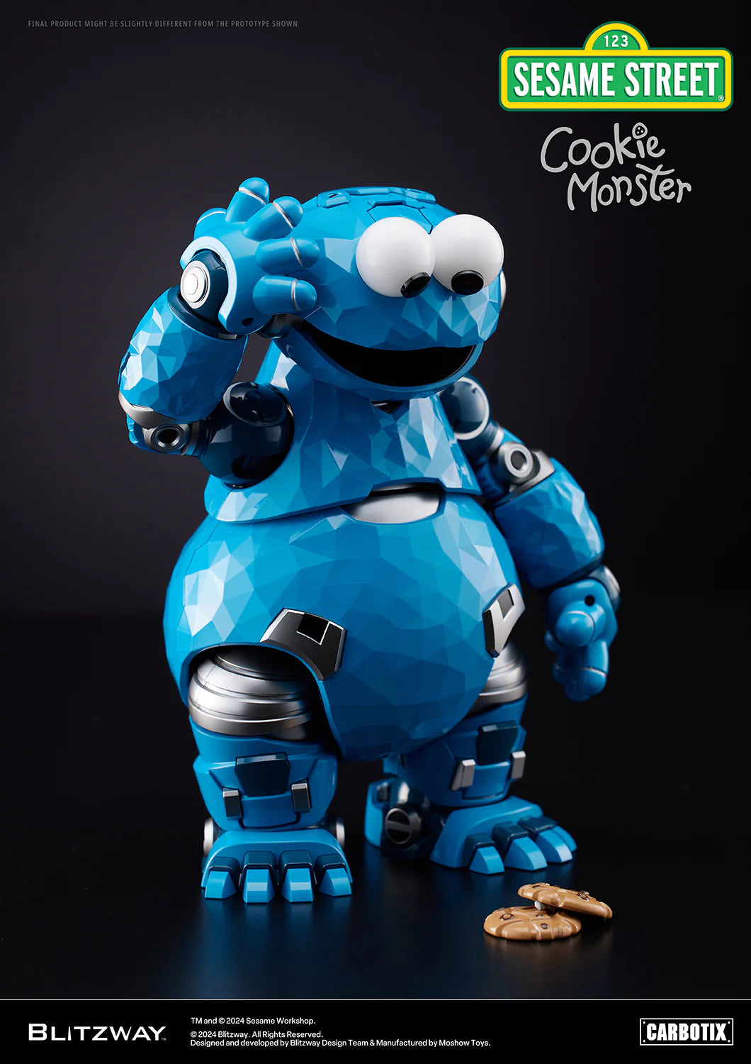PRE-ORDER Blitzway - CARBOTIX - Sesame Street - Cookie Monster