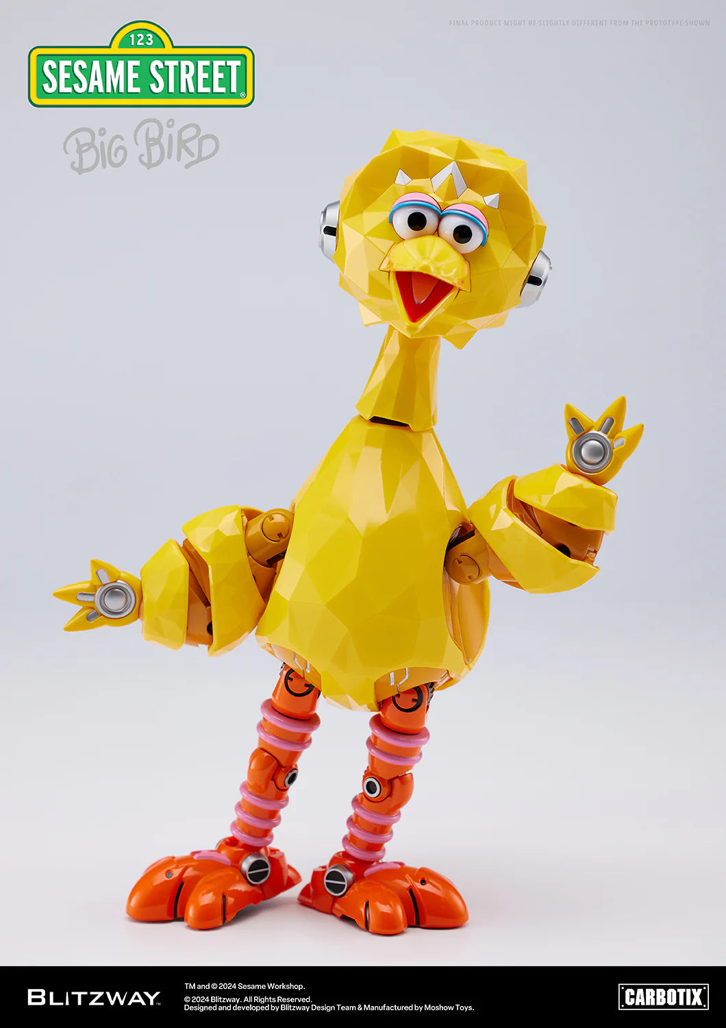 PRE-ORDER Blitzway - CARBOTIX - Sesame Street - Big Bird