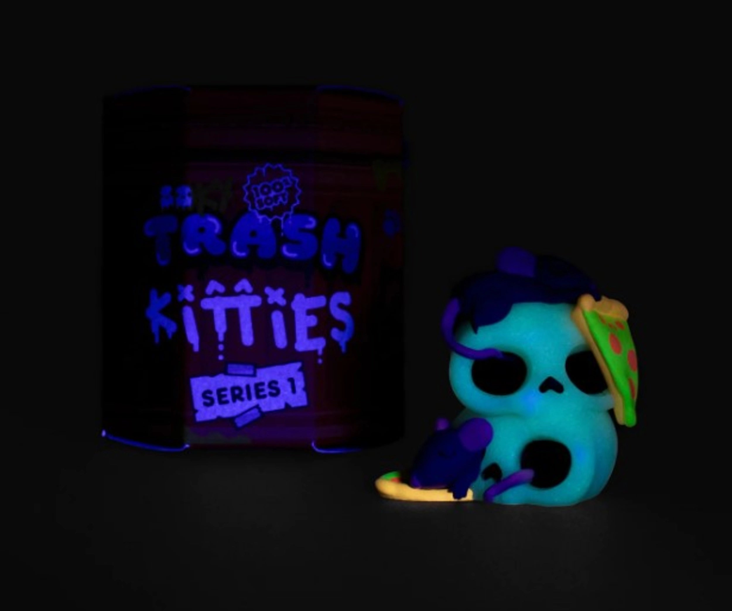 IN-STOCK 100% Soft - Spooky Trash Kitties  Series 1