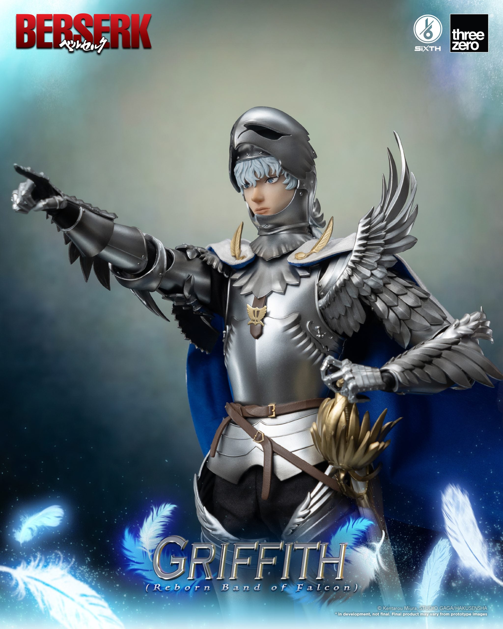 PRE-ORDER threezero - BERSERK - Griffith: Reborn Band of Falcon 1/6