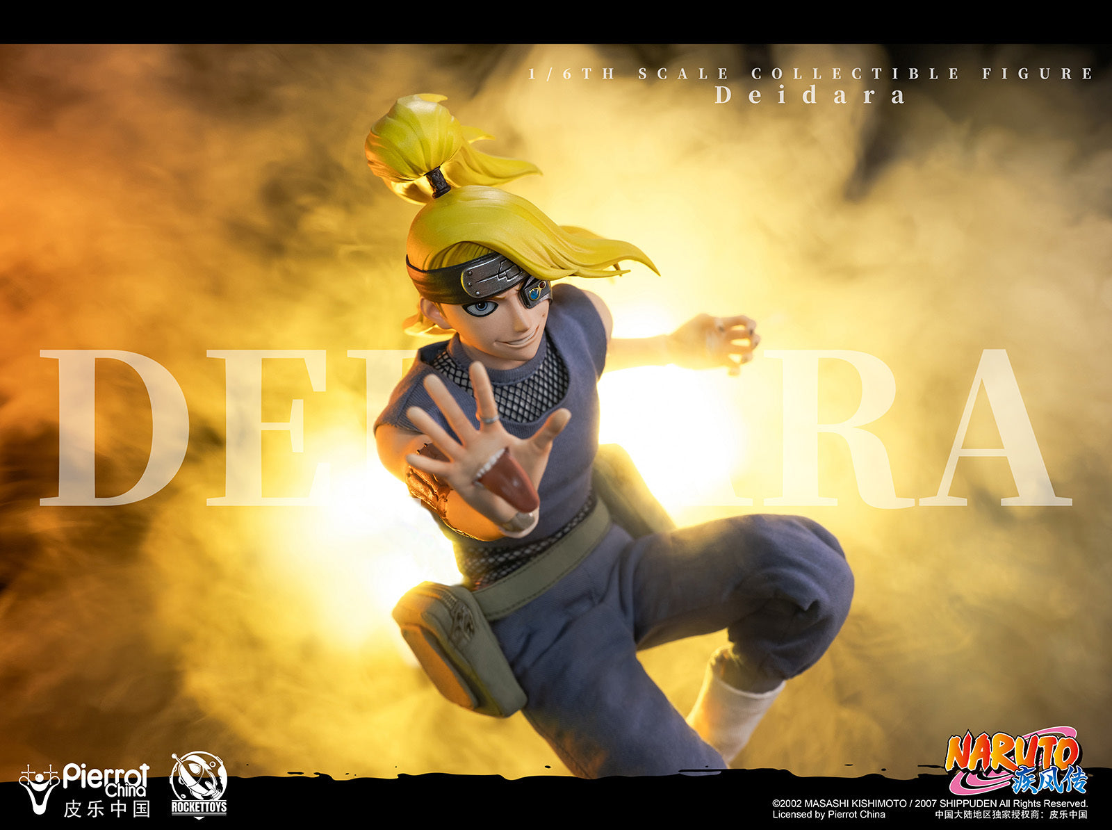 PRE-ORDER Rockettoys - Naruto Shippuden - Deidara 1/6