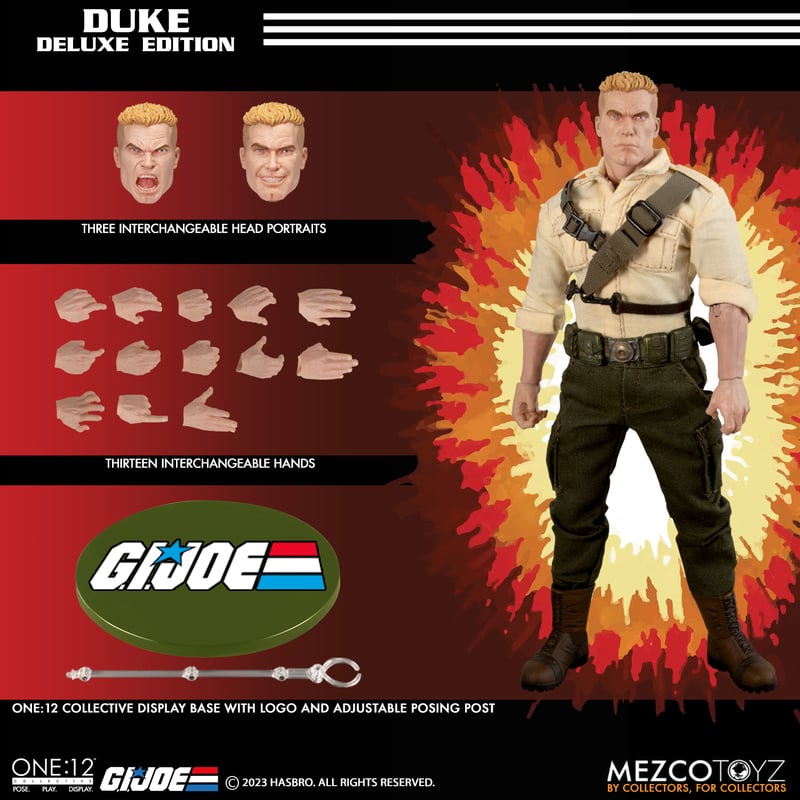 PRE-ORDER Mezco - One:12 Collective - G.I. Joe: - Duke: Deluxe Edition