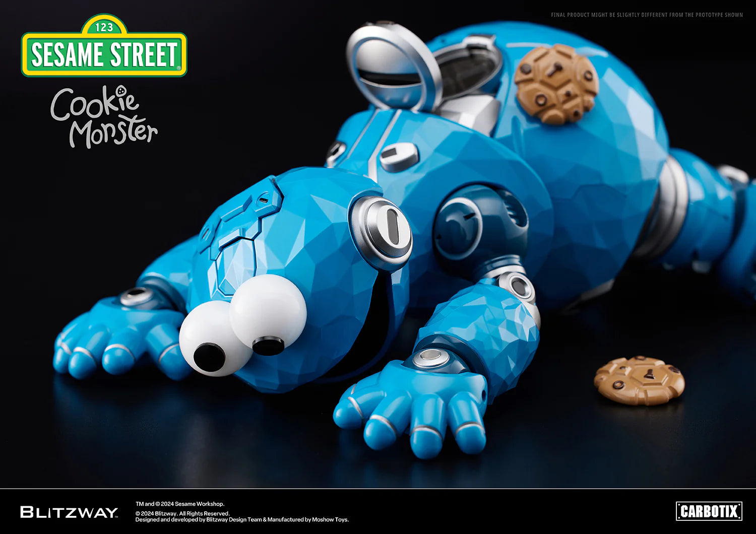 PRE-ORDER Blitzway - CARBOTIX - Sesame Street - Cookie Monster