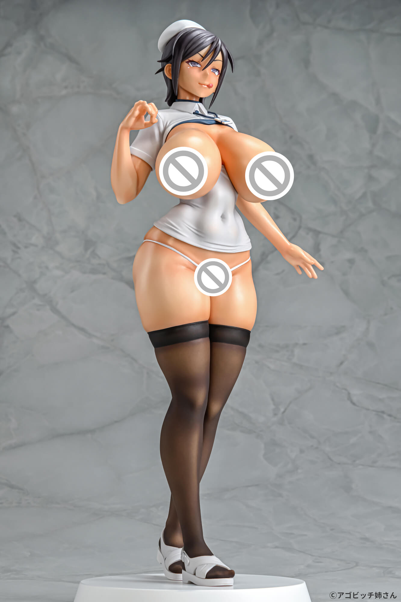 PRE-ORDER Q-six - Moshimo Onanie no Kaigo wo Shitekureru Nurse-san ga Itara...? - Yukina Toranomon: Suntanned Ver. 1/6