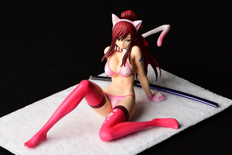 PRE-ORDER Orcatoys - Fairy Tail - Erza Scarlet: Cherry blossom Cat Gravure_Style 1/6