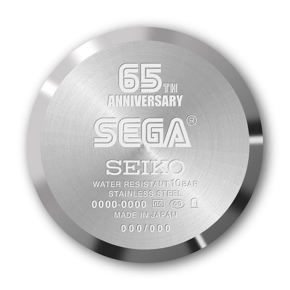 SPECIAL ORDER SEIKO - SEGA 65th Anniversary SEIKO Collaboration Model: Silver [JP] [LIMITED]