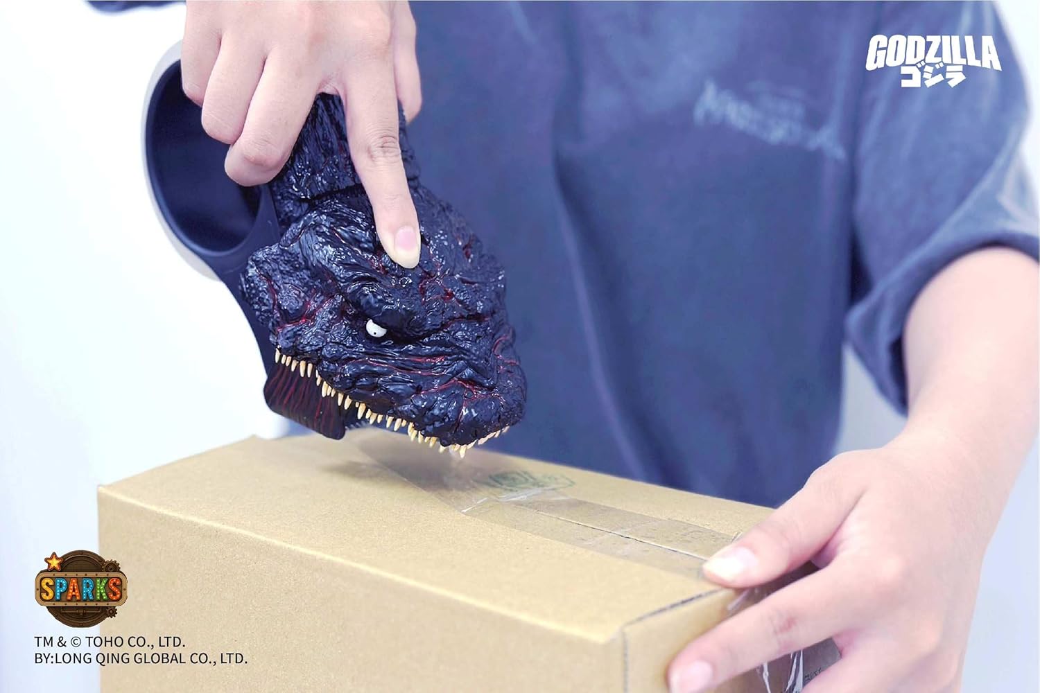BACK-ORDER Sparks - Shin Godzilla Packaging Tape Cutter [JP]
