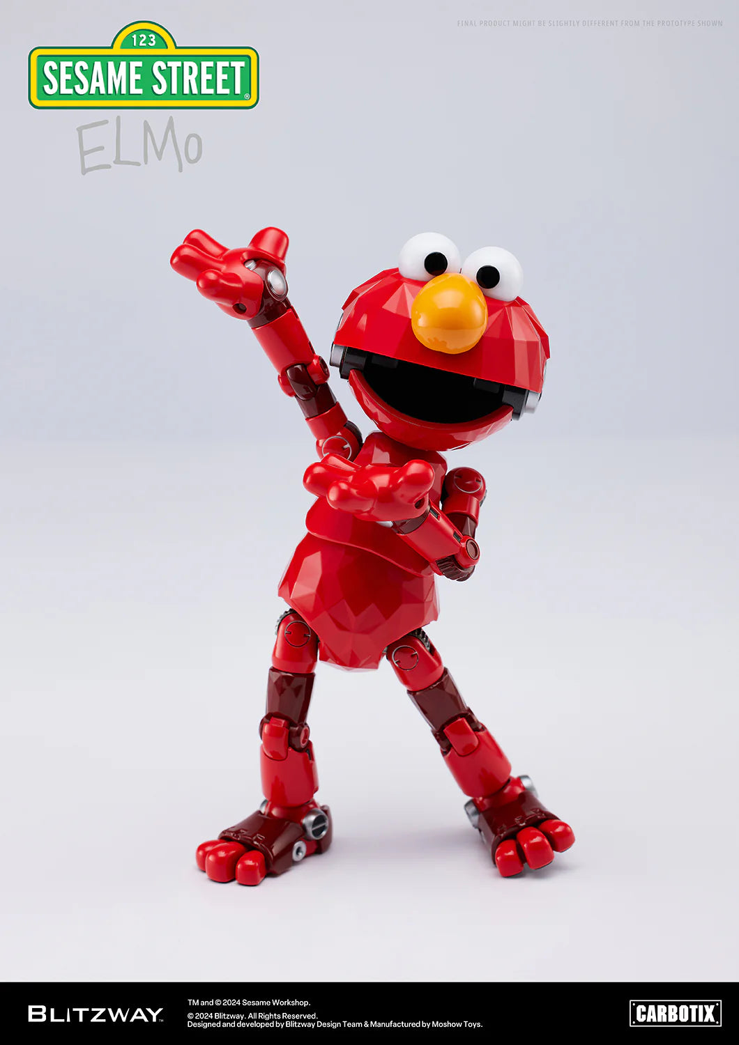 PRE-ORDER Blitzway - CARBOTIX - Sesame Street - Elmo