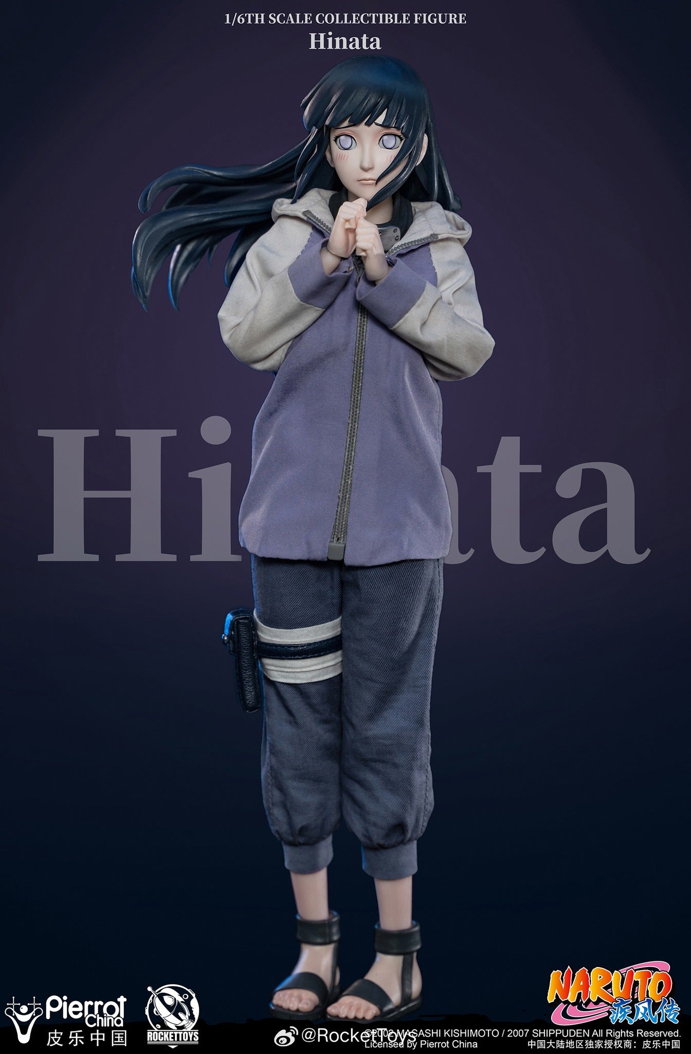 PRE-ORDER Rockettoys - Naruto Shippuden - Hinata Hyuga 1/6
