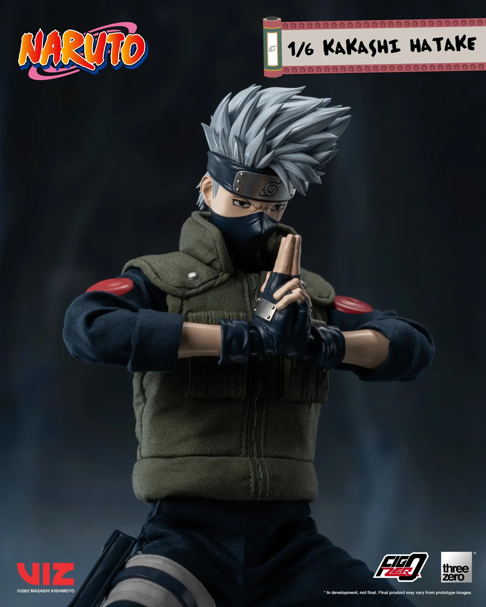 PRE-ORDER threezero - FigZero - Naruto - Kakashi Hatake 1/6