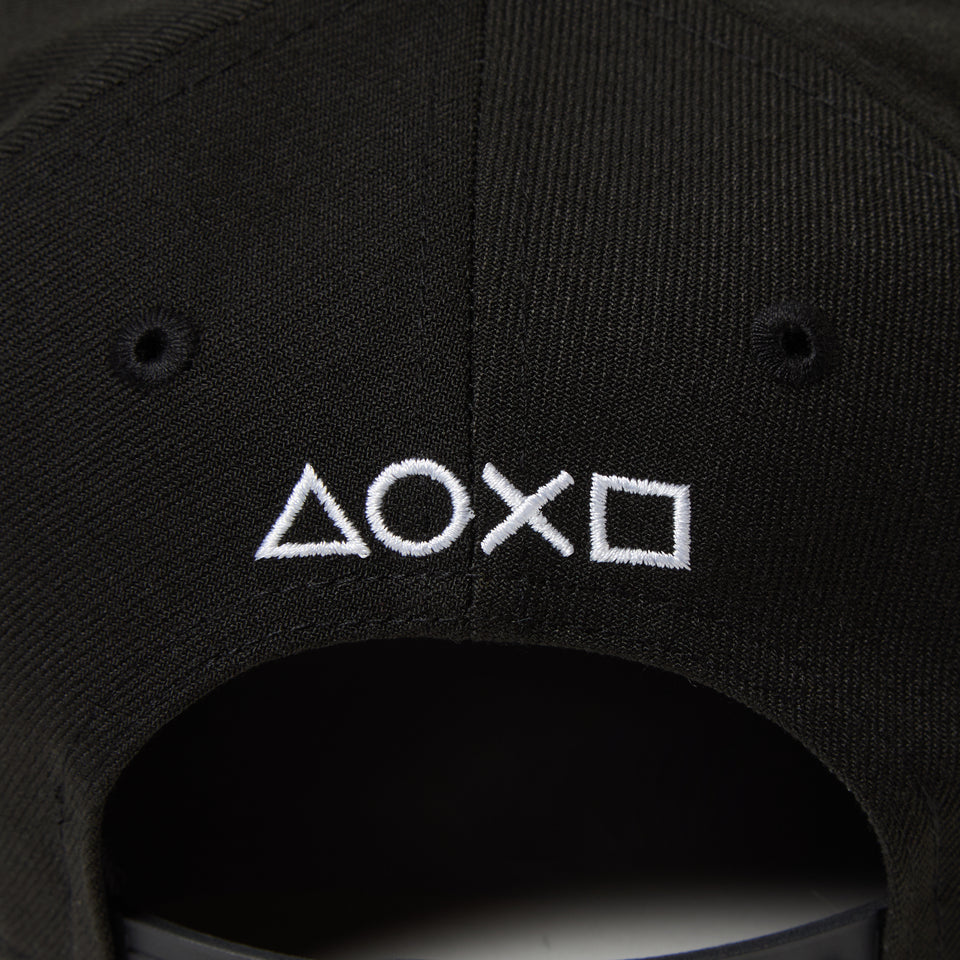 BACK-ORDER NEW ERA JP - Youth 9FIFTY - PlayStation - Family Mark New Era Logo Black