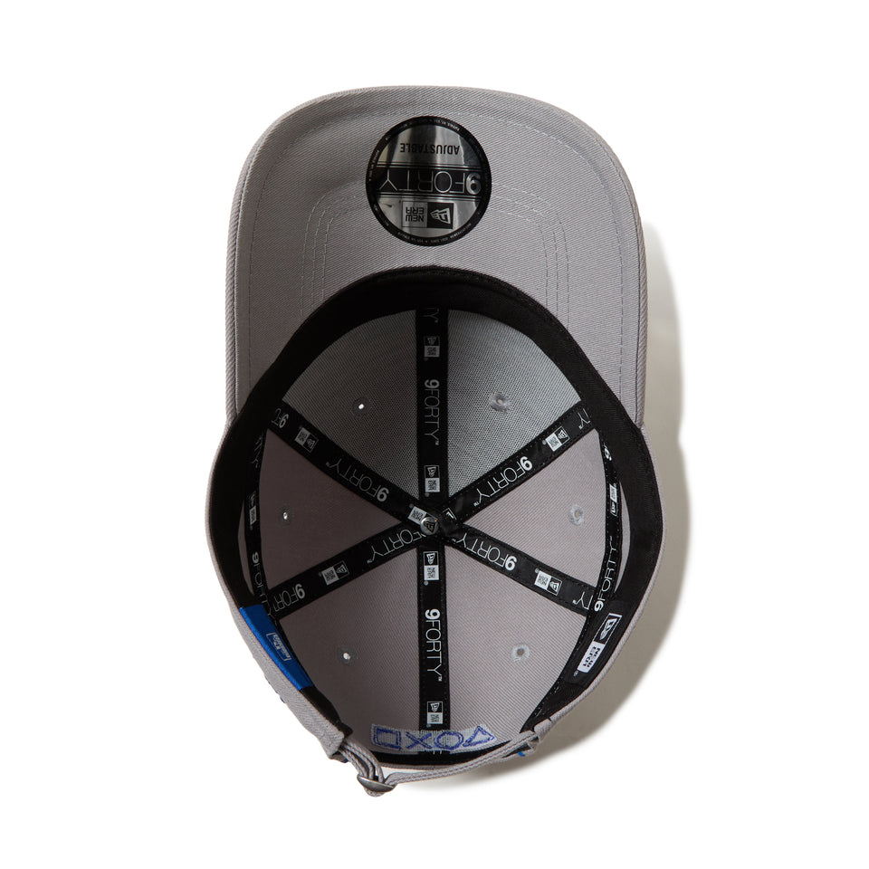 BACK-ORDER NEW ERA JP - 9FORTY - PlayStation - New Era Gaming Team Logo Gray