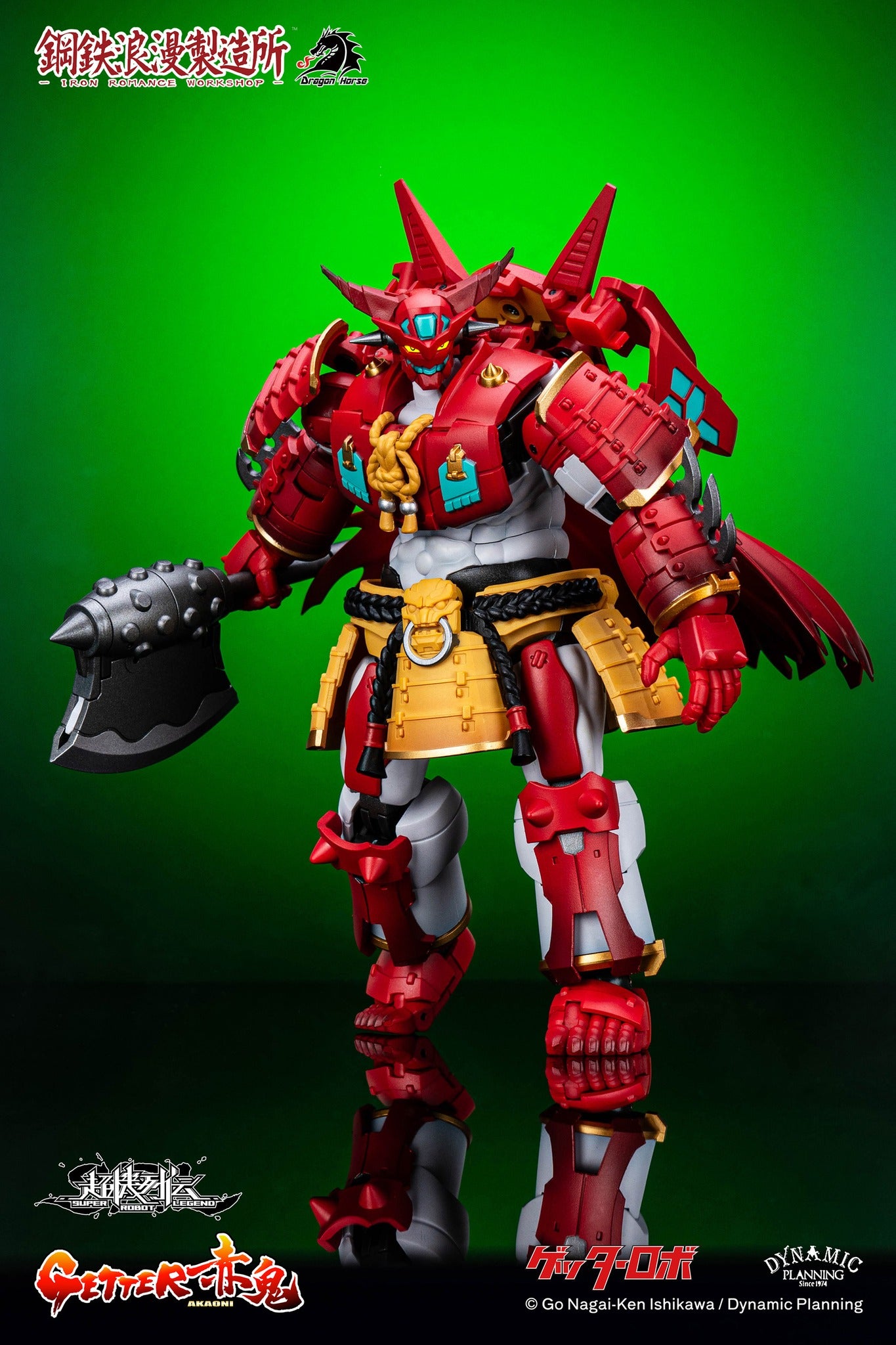 PRE-ORDER Iron Romance Workshop - Super Robot Legend SRL-01 - Getter Aka Oni