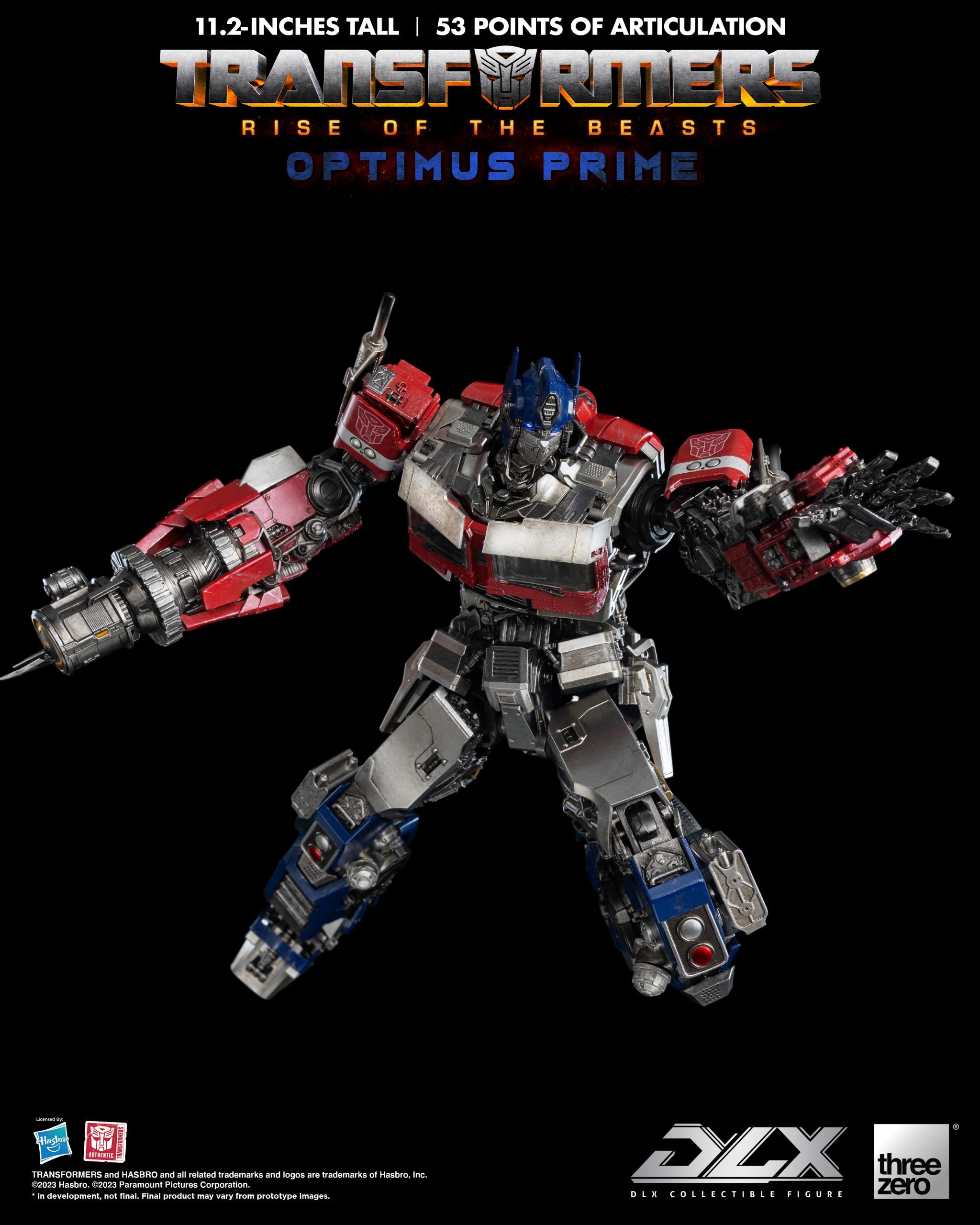 PRE-ORDER threezero - Transformers: Rise of the Beasts - DLX Optimus Prime