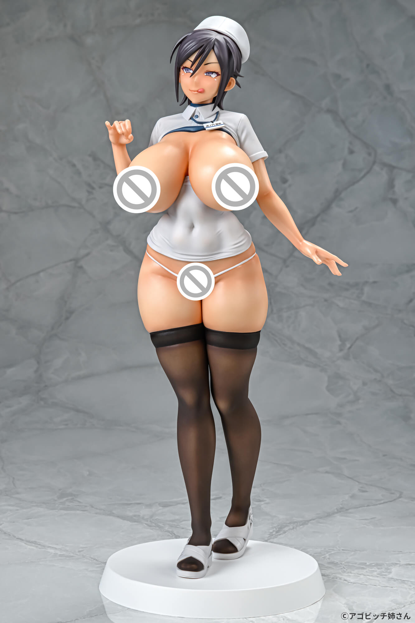 PRE-ORDER Q-six - Moshimo Onanie no Kaigo wo Shitekureru Nurse-san ga Itara...? - Yukina Toranomon: Suntanned Ver. 1/6