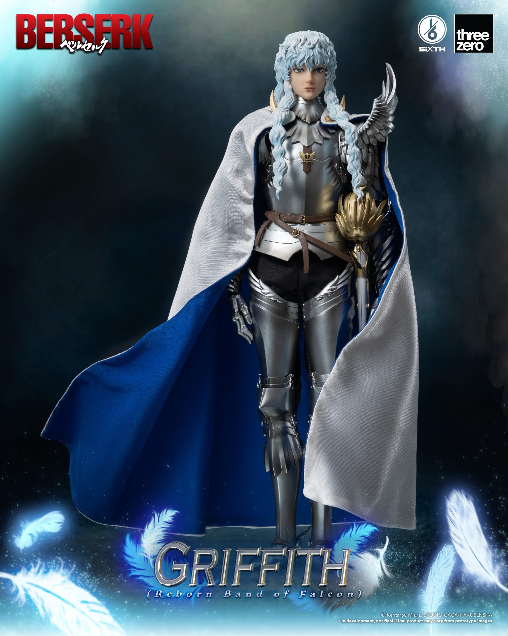 PRE-ORDER threezero - BERSERK - Griffith: Reborn Band of Falcon 1/6