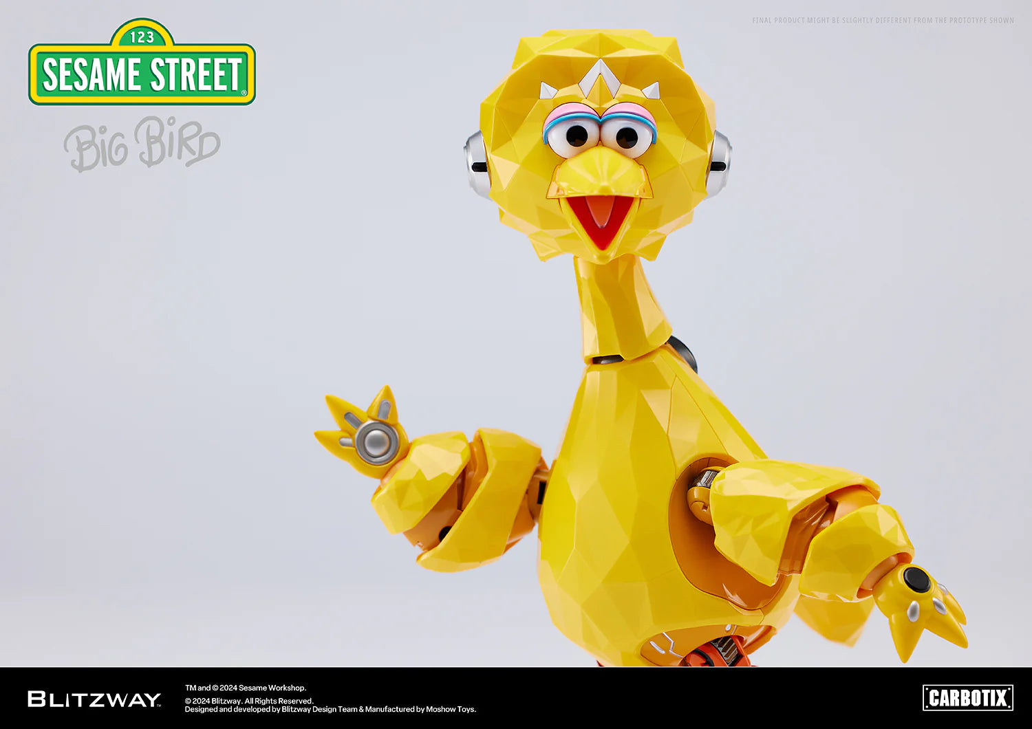 PRE-ORDER Blitzway - CARBOTIX - Sesame Street - Big Bird