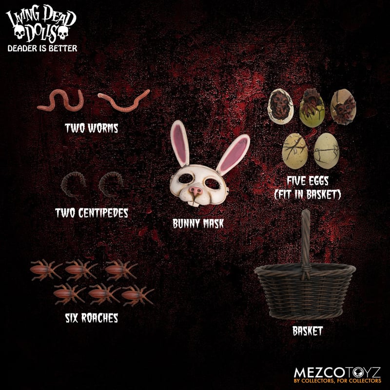 PRE-ORDER Living Dead Dolls - The Return of The Living Dead Dolls - Eggzorcist