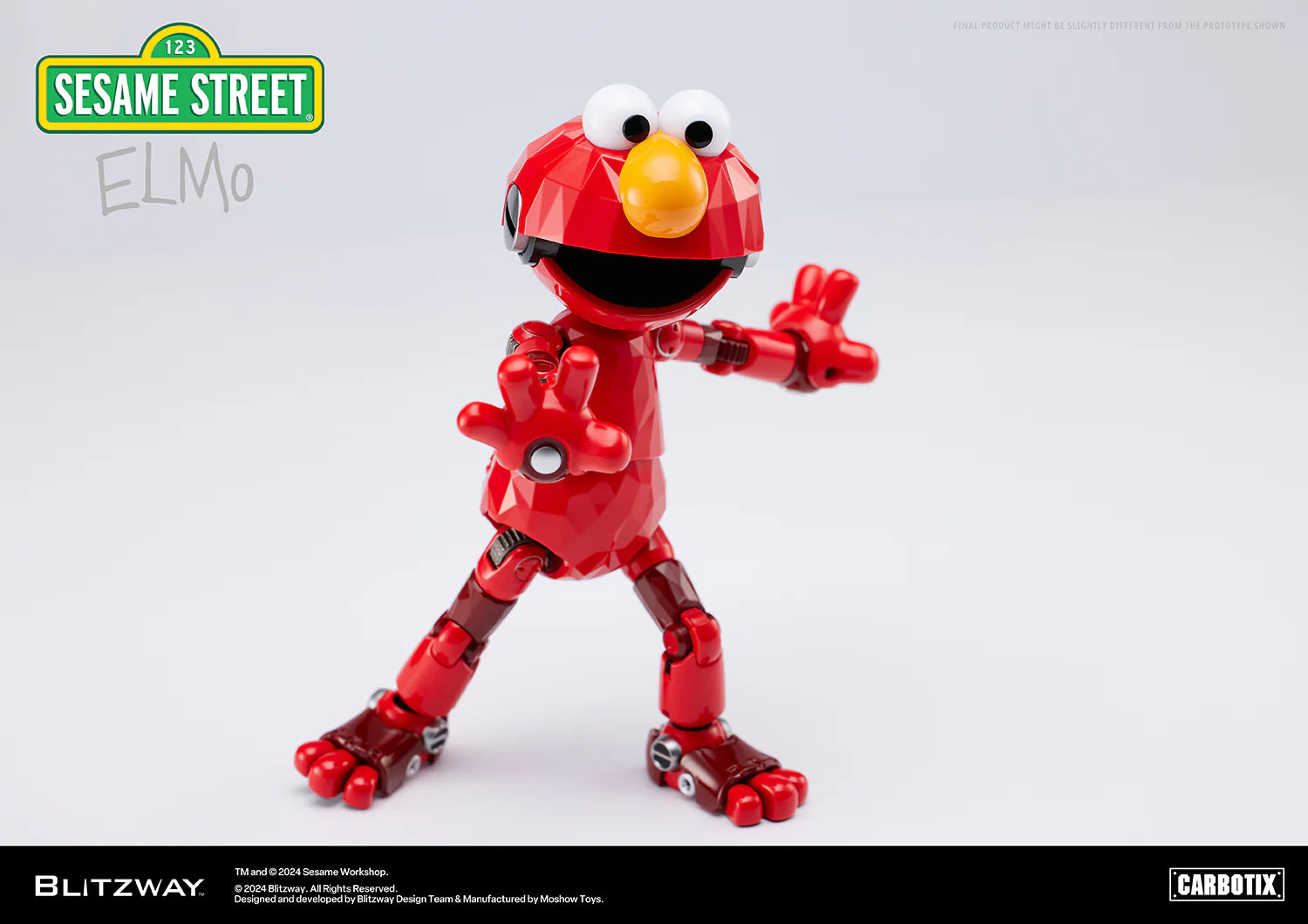 PRE-ORDER Blitzway - CARBOTIX - Sesame Street - Elmo